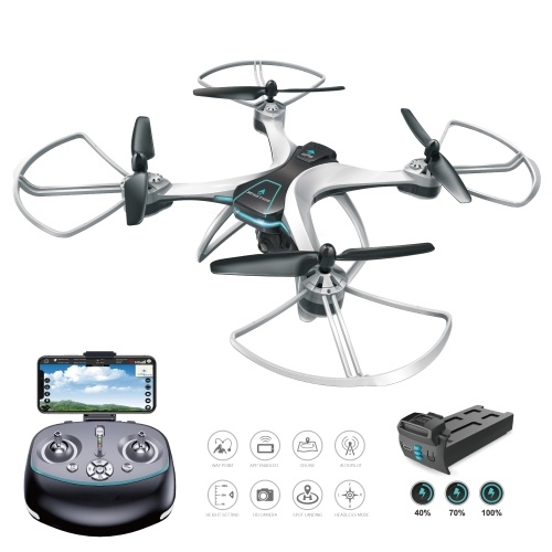 

Fieco FX-8G 1080P камера Wifi FPV GPS-позиционирование Высота над уровнем моря Drone RC Quadcopter