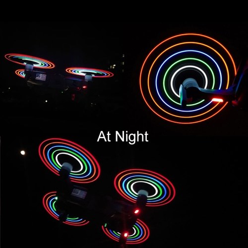 

STARTRC 1 пара CW / CCW LED Light Flash Propeller Перезаряжаемый для DJI SPARK RC Drone