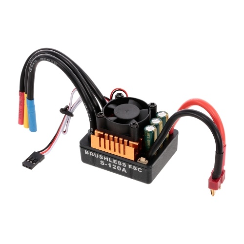 

HOBBYFANS 120A Бесщеточный 2-4S ESC с BEC