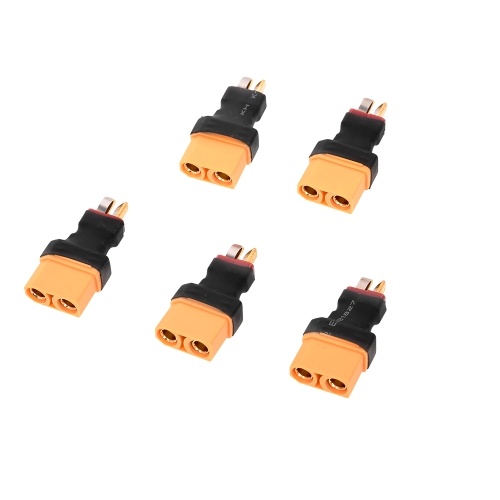 5pcs Deans T Plug Male and XT90 Plug Female Connector Adapter Convertor