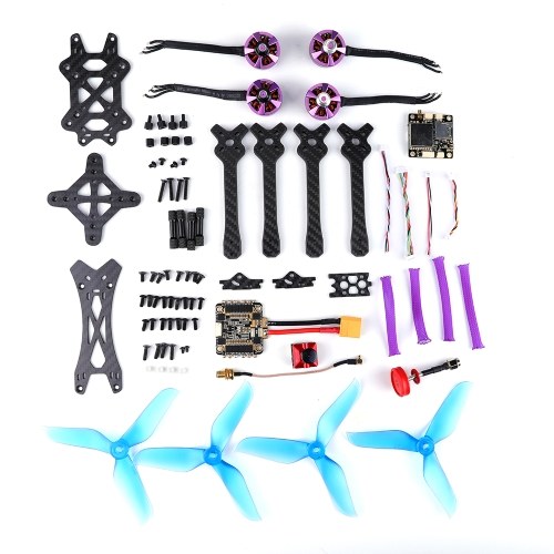

215mm 5.8G 48CH 2-6S Blheli-S 800TVL камера FPV Racing Drone DIY Kit