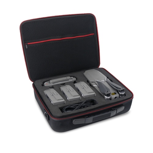 

Outdoor Portable Shockproof Waterproof Handbag Backpack Storage Box for DJI Mavic 2 Pro Zoom Drone Three Batteries Version