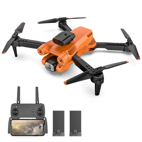 

P12 4K Dual Camera RC Quadcopter ESC with Function Optical Flow Obstacle Avoidance Gesture Control Trajectory Flight 360 Degree Roll