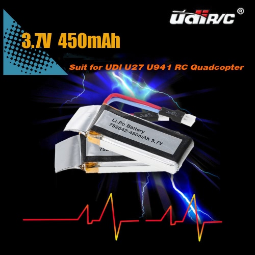 

Оригинальные Уди 3.7V литий-полимерный аккумулятор 450mAh для UDI U27 U941 RC горючего