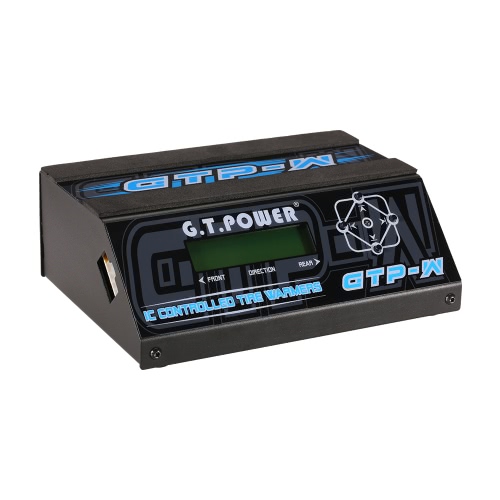 

G.T.POWER GTP-W IC Temperature Controlled Tire Warmer Cup Heater w/ LCD Display for 1/10 Size Touring Car Pre-heat Rubber Tires