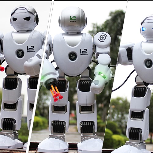 

LE NENG TOYS K1 Интеллектуальный программируемый робот-манипулятор Humaniod 2.4G с функцией Shoot Music Dance Arm-Swing