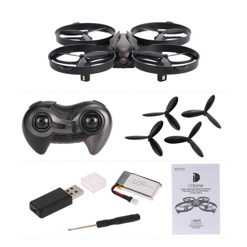 Original iDrone i3s 2.4GHz 6 Axis Gyro 2.0MP Camera RC Quadcopter от Tomtop.com INT Original iDrone i3s 2.4GHz 6 Axis Gyro 2.0MP Camera RC Quadcopter от Tomtop.com INT