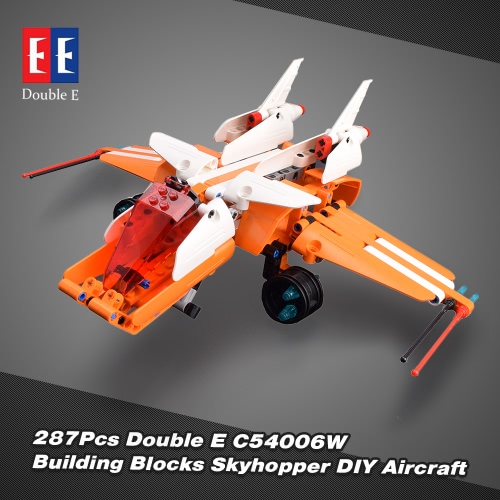 287Pcs Double E C54006W Building Blocks Star Wars Skyhopper DIY Aircraft Building Kit Toys от Tomtop.com INT 287Pcs Double E C54006W Building Blocks Star Wars Skyhopper DIY Aircraft Building Kit Toys от Tomtop.com INT