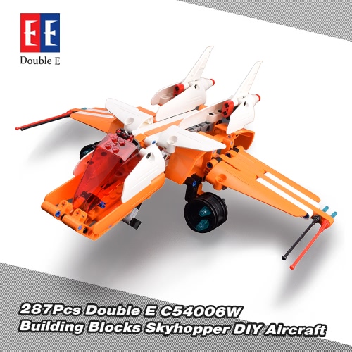 287Pcs Double E C54006W Building Blocks Star Wars Skyhopper DIY Aircraft Building Kit Toys от Tomtop.com INT 287Pcs Double E C54006W Building Blocks Star Wars Skyhopper DIY Aircraft Building Kit Toys от Tomtop.com INT