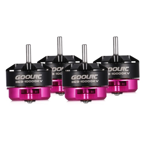 4pcs GoolRC 1103 10000KV 2S Brushless Motor CW/CCW for 80 90 100 Tiny Micro FPV Racing Quadcopter