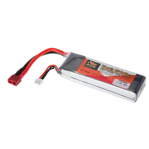 

ZOP Power 2S 7.4V 2200mAh 40C LiPo Battery T Plug