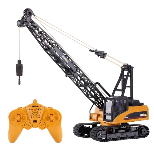 

HUI NA TOYS 1572 1/14 2.4Ghz 15CH Пульт дистанционного управления Строительный кран Инженерный грузовик RC Автомобильные игрушки для детей