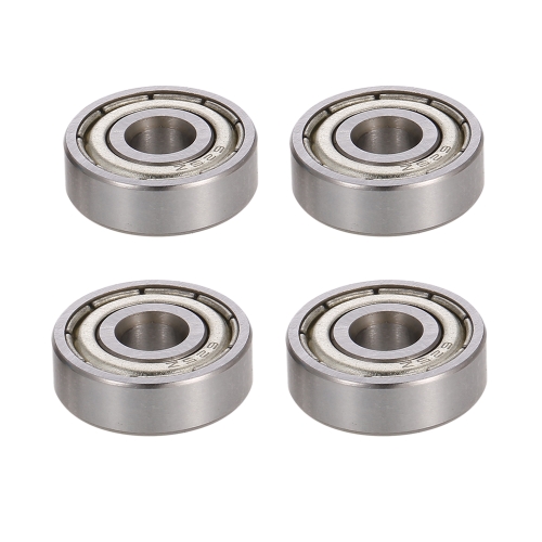 4pcs SURPASS HOBBY 625ZZ 6mm * 16mm * 5mm Double Shielded Deep Groove Pressed Steel Cage Bearings for RC Car