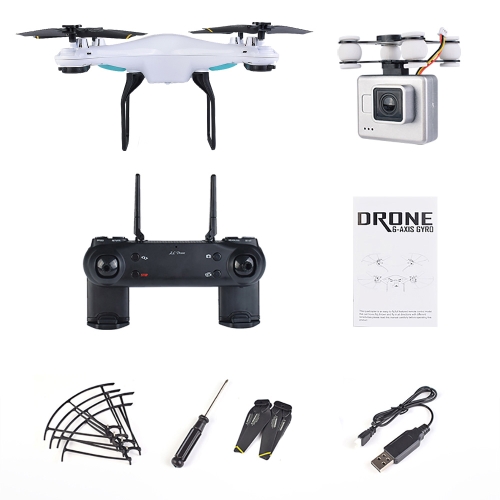 

SG600 2,0-мегапиксельная камера Wifi FPV 6-осевая гироскопия Высотный захват без головки RC Quadcopter