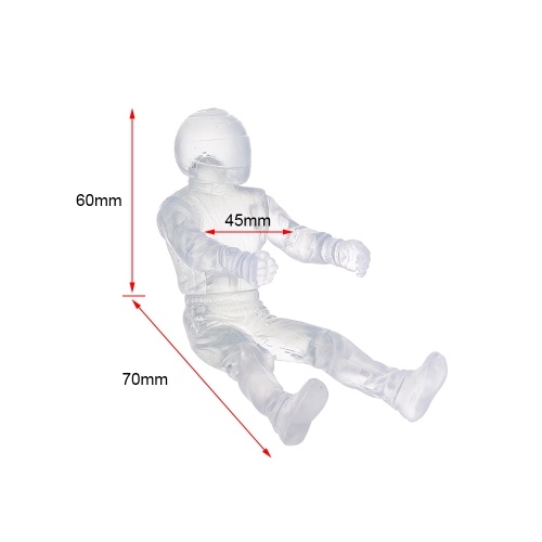 

Killerbody RC Car Driver ABS DIY Part