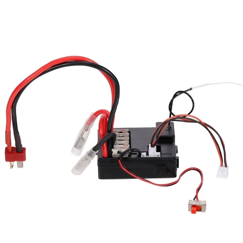 RC Car ESC 3-in-1 ESC-Empfängerschalter 40A Gebürsteter elektrischer Drehzahlregler für Wltoys 1/12 12427 12428