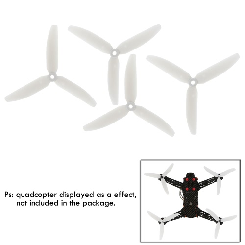 

4 пары оригинальный RC части Gemfan 5030 флуоресцентные три-пропеллеры для H250 H280 QAV250 Racer250 TL250H RC горючего