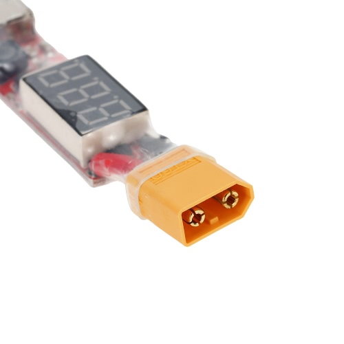 

2-6S литиевый аккумуляторный конвертер XT60-Plug с дисплеем напряжения для мобильного телефона