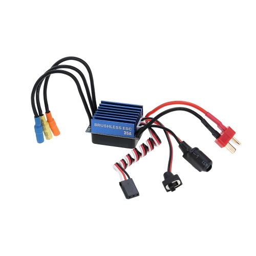 

35A Бесщеточный ESC электронный контроллер скорости с 5V / 1A BEC для 1/14 1/16 RC автомобиля