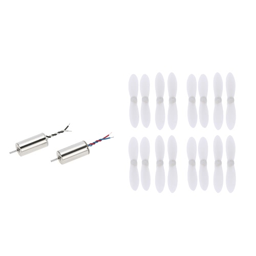 

Оригинальный GoolRC 2Pcs CW CCW Motor T10-03 T10-04 & 8 Пары CW CCW Propellers T10-009 для GoolRC T10 RC Quadcopter