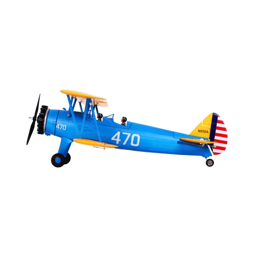 

Уникальный PT-17 Biplane 1200 мм Wingspan EPO Самолет с самолетом PNP Вертолет RC Самолет (с ESC, Мотор, Серво)