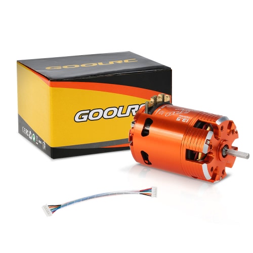 

GoolRC 540 13.5T SPEC 3050KV Сенсорный бесшумный регулируемый по времени двигатель для автомобиля 1/10 RC