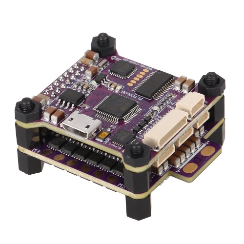 

Flycolor Raptor S-Tower 4 в 1 30A BLHeli-S ESC F3 Flight Controller Встроенный OSD PDB для QAV250 F330 F450 FPV Racing Drone Quadc