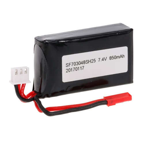 Walkera Rodeo 110-Z-21 Walkera Rodeo 110 FPV Racing Quadcopter用7.4V 2S 850mAh 25C LiPoバッテリーJST