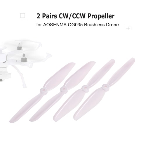 

2 Pairs CW/CCW Propeller for AOSENMA CG035 Brushless Double GPS FPV Drone RC Quadcopter