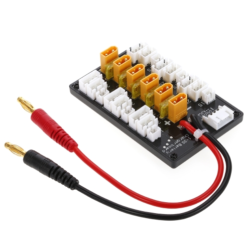 

1-3S XT30 Plug Lipo Battery Parallel Charging Board для зарядного устройства IMAX B6