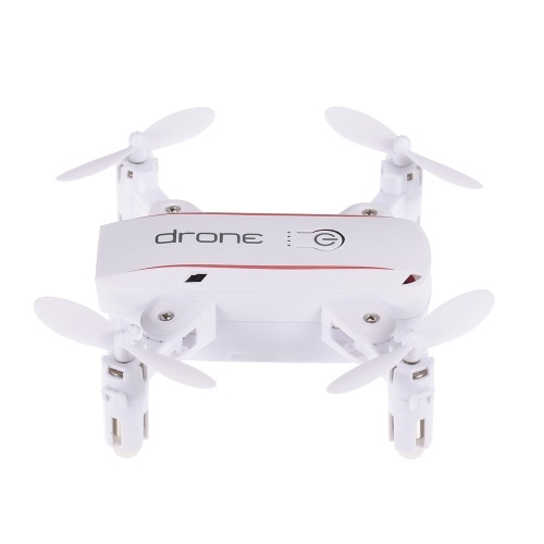 Linxtech IN1601 2.4G 480P Wifi FPV Складная высота удержания RC Drone w / 3 Batteries