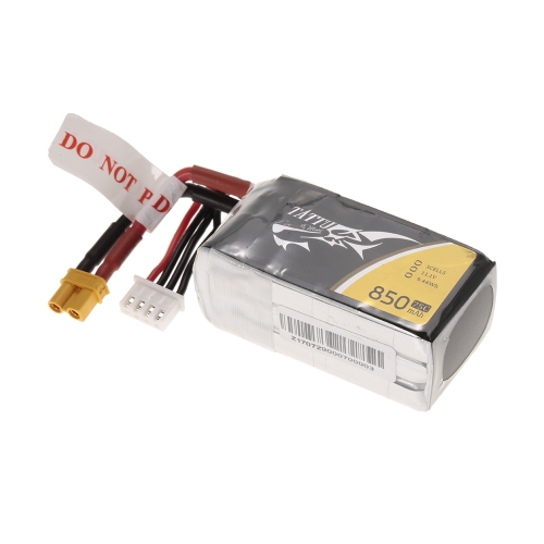 

ACE TATTU 850mAh 11.1V 75C 3S1P 3S Lipo Аккумулятор с разъемом для подключения XT30 для FPV Racing Drone