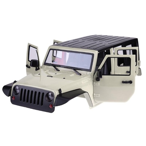 

1:10 RC Crawler Car Hard Plastic 313mm Wheelbase Body Shell for Axial SCX10 RC4WD D90 Crawler