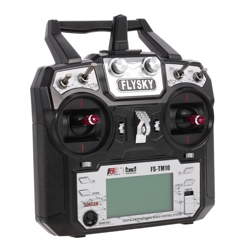 FLYSKY FS-TM10 10CH 2.4GHz AFHDS 2A Fernbedienung Sender mit Empfänger