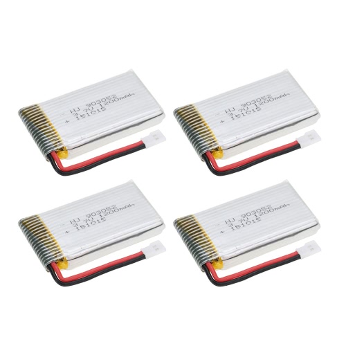 

4 в 1 зарядное комплект 4шт 3.7V 1200mAh Li-po батарея для X5SC Syma X5SW RC горючего