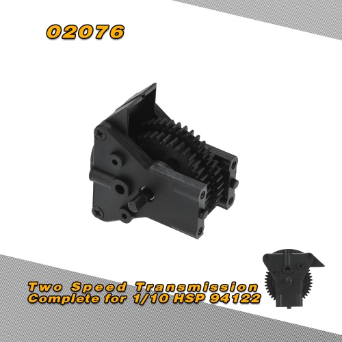 02076 Two Speed Transmission Complete for 1/10 HSP 94122 Nitro Powered On Road RC Drift Car