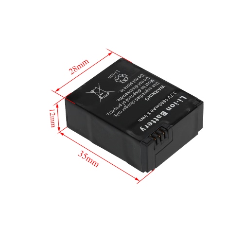 

3.7V 1600mAh Li-ion Battery for FIREFLY 6S 4K HD Action Camera