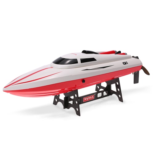 Original Syma Q1 Pionier 2.4G 2CH Fernbedienung 180 ° Flip High Speed Electric RC Boat Kinder Geschenke