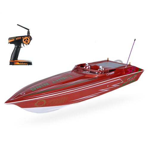 

Оригинал VANTEX BL070BP 1300BP Молния FS-GT2 2.4G передатчик Высокоскоростной 60 км / ч электрический RC гоночный лодка