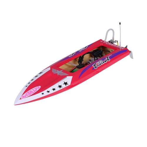 

NO.H640 Captain America Brushless RC Racing Boat 70 км / ч Высокоскоростная версия PNP с сервоприводом ESC Motor