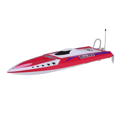 Original NO.H640 Capitão América sem escovas 70 kmh alta velocidade RC Racing Boat PNP Versão com Servo Motor ESC