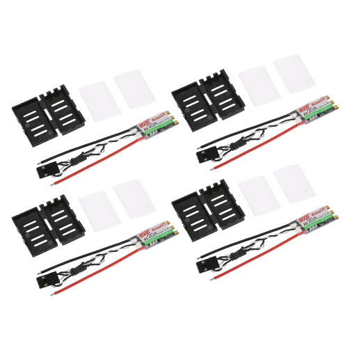 

4Pcs Original DYS XS20A 3-4S Lipo BLheli_S 20A Бесщеточный ESC поддерживает Oneshot125 для QAV250 Racer 250 FPV Racing Drone RC Qu
