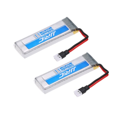 

2шт оригинальная JJR / C 3.7V 500mAh 20C LiPo аккумулятор для JJR / C H37 GoolRC T37 RC Quadcopter