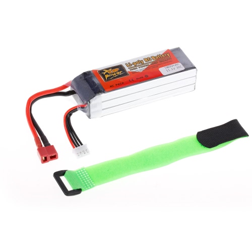 

ZOP Power 3S 11.1V 1800mAh 30C LiPo Battery T Plug