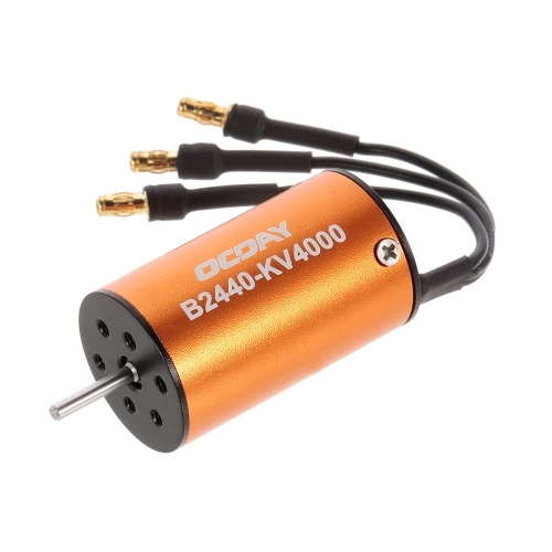

OCDAY B2440 4000KV водонепроницаемый бессенсорный бесщеточный двигатель с S-35A 3,5 мм ESC Set для 1/16 1/18 RC Car Boat