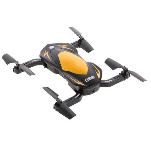 

YIDAJIA D69 2.0MP Camera Wifi FPV Altitude Hold Foldable Gravity Sense Control RC Quadcopter Drone