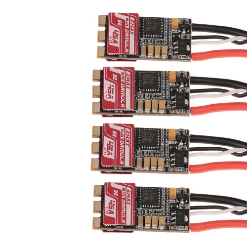 

4PCS EMAX Formula 32 45A 2-5S BLHELI_S ESC 2.6g D-SHOT1200