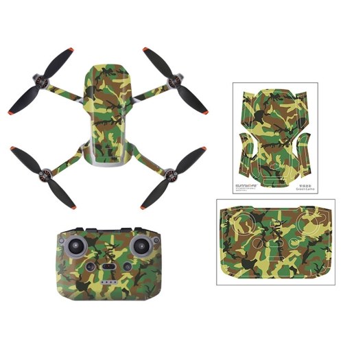 

Compatible with DJI Mavic Mini 2 RC Drone Stickers Decoration Waterproof Decal Skin Controller Sticker