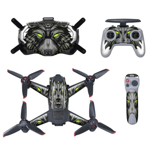 

PVC Stickers Easy Paste Easy Tear-off No Residue Compatible with DJI FPV Combo