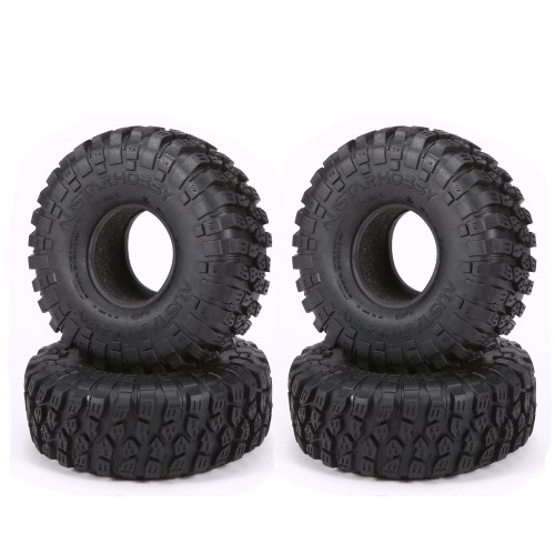 

4PCS 120*40mm AUSTAR AX-6501 Rubber Tires Replacement for 1/10 Axial SCX10 TRX4